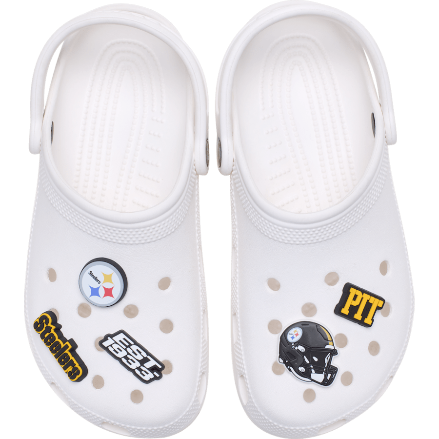 Crocs | NFL Pittsburgh Steelers 5 Pack Jibbitz Shoe Charm