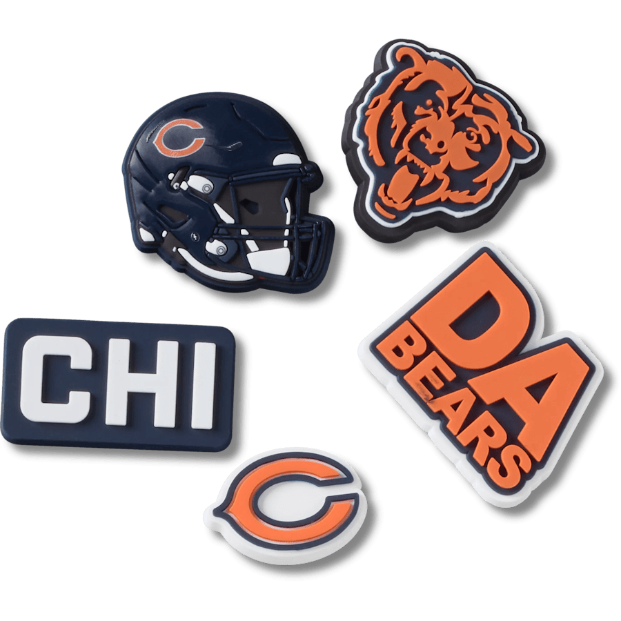 Crocs | NFL Chicago Bears 5 Pack Jibbitz Shoe Charm