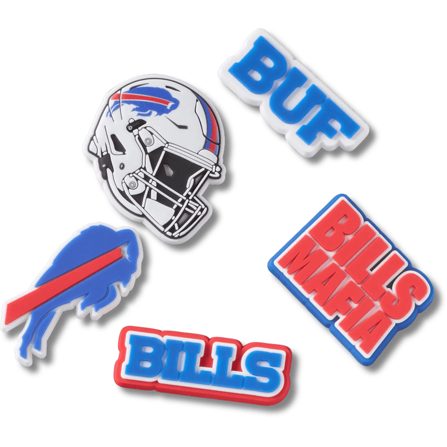 Crocs Discount | NFL Buffalo Bills 5 Pack Jibbitz Shoe Charm