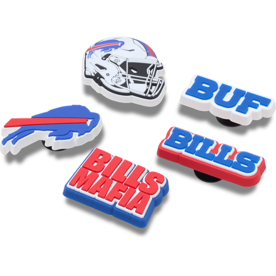 Crocs Discount | NFL Buffalo Bills 5 Pack Jibbitz Shoe Charm