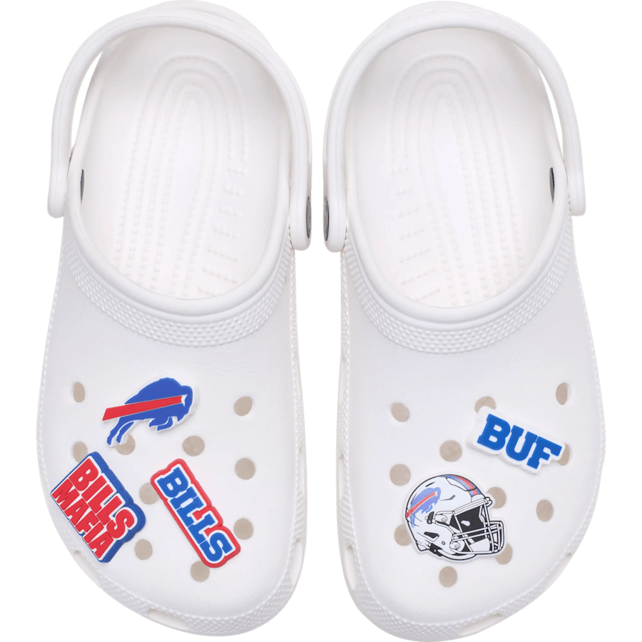 Crocs Discount | NFL Buffalo Bills 5 Pack Jibbitz Shoe Charm