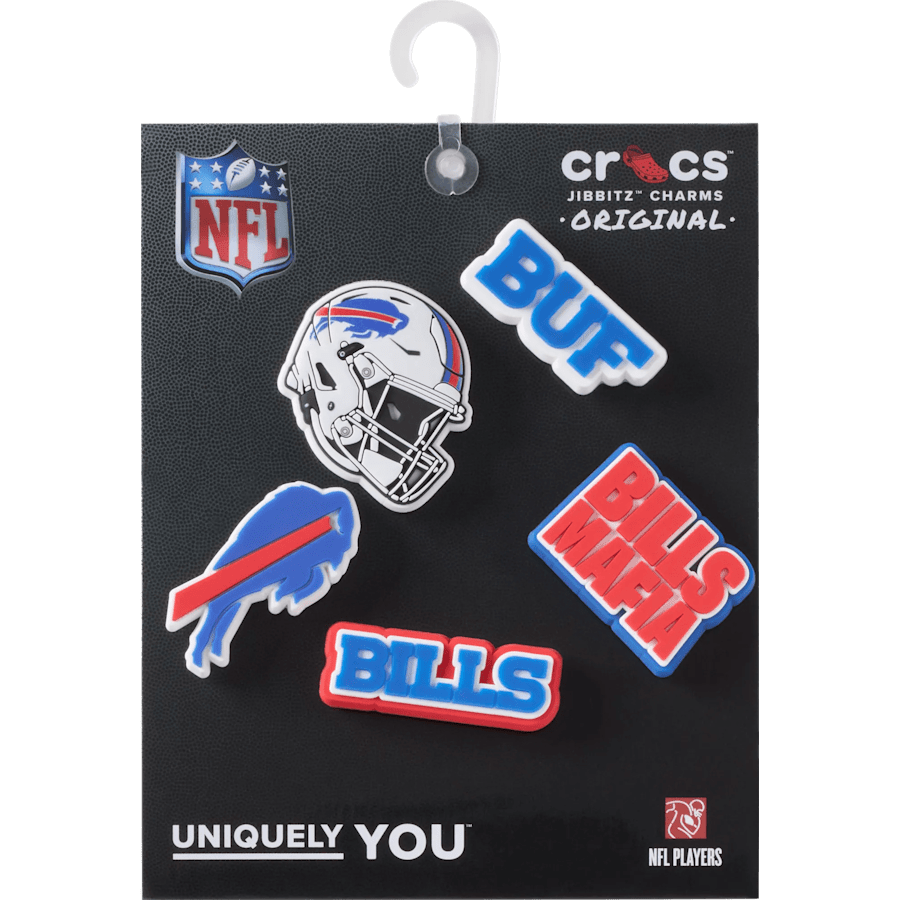 Crocs Discount | NFL Buffalo Bills 5 Pack Jibbitz Shoe Charm