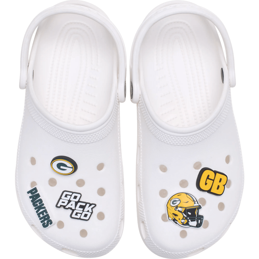 Crocs | NFL Green Bay Packers 5 Pack Jibbitz Shoe Charm