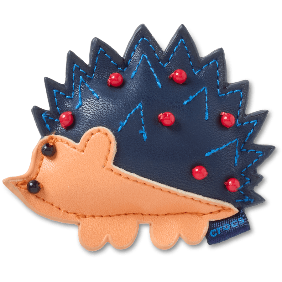Crocs outlet | Faux Leather Hedgehog Jibbitz™ charms
