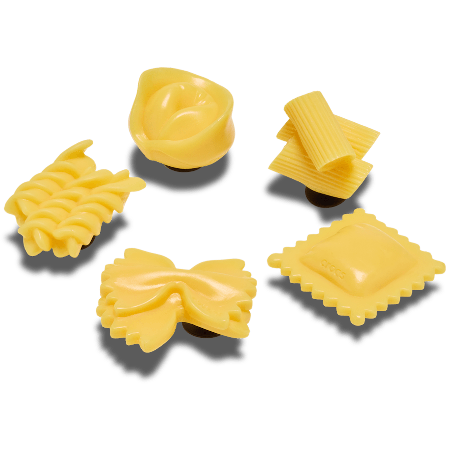 Crocs on sale | Realistic Pasta 5 Pack Jibbitz™ charms