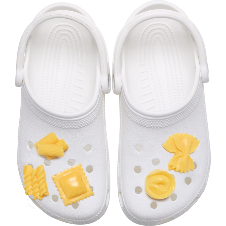 Crocs on sale | Realistic Pasta 5 Pack Jibbitz™ charms