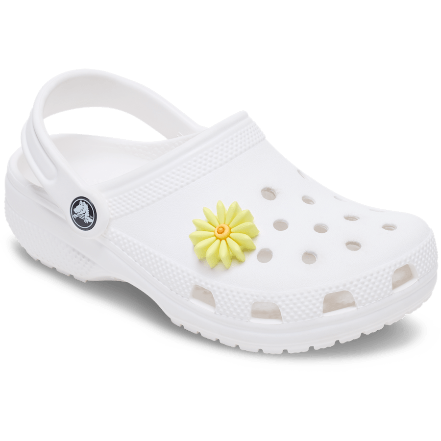 Crocs online | Puffy Yellow Daisy Jibbitz™ charms