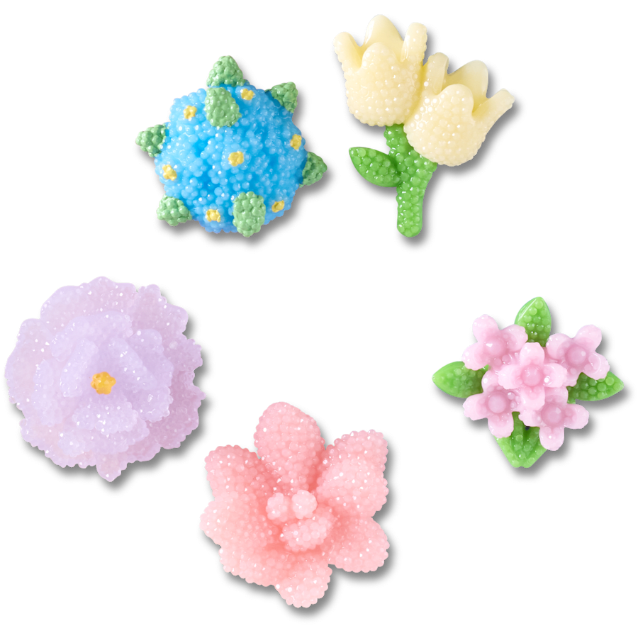 Crocs sale | Beaded Flowers 5 Pack Jibbitz™ charms