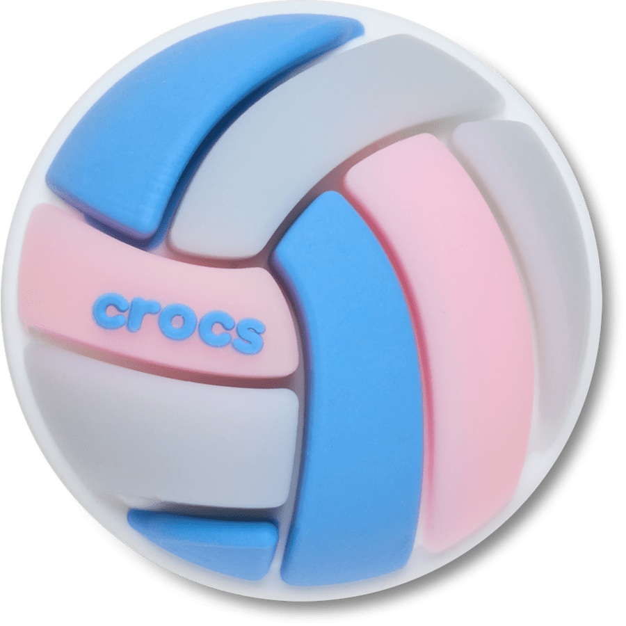 Crocs outlet | 3D Pastel Volleyball Jibbitz™ charms