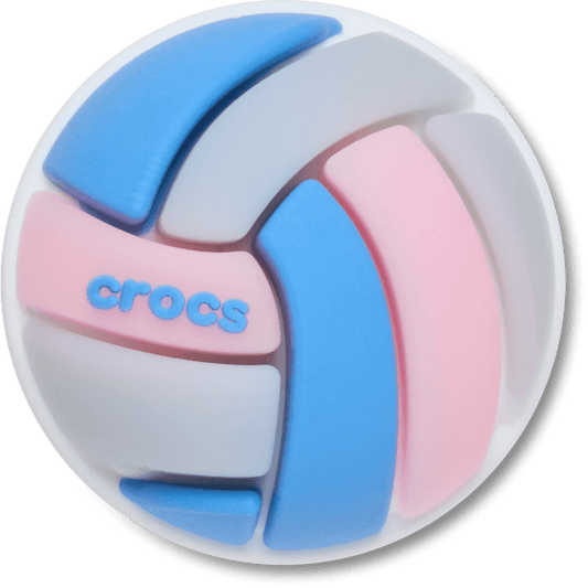 Crocs outlet | 3D Pastel Volleyball Jibbitz™ charms