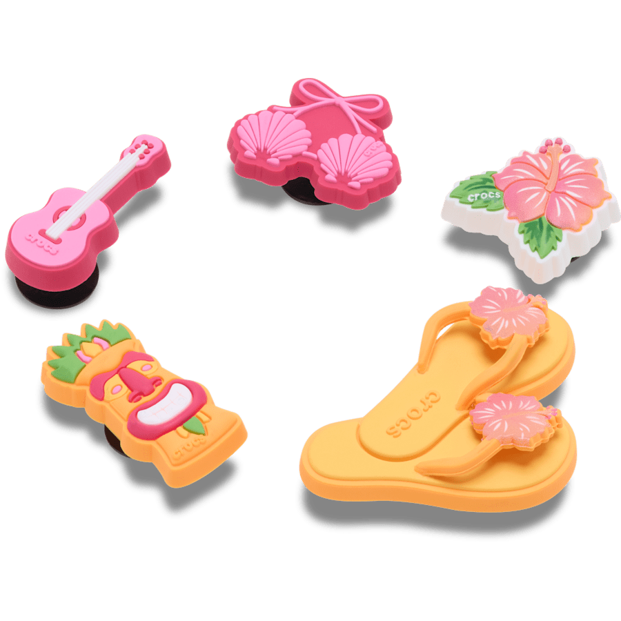 Crocs Discount | Tiki Vacation 5 Pack Jibbitz™ charms