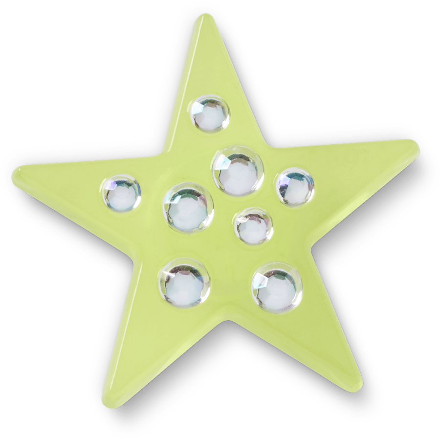 Crocs online | Green Gem Star Jibbitz™ charms