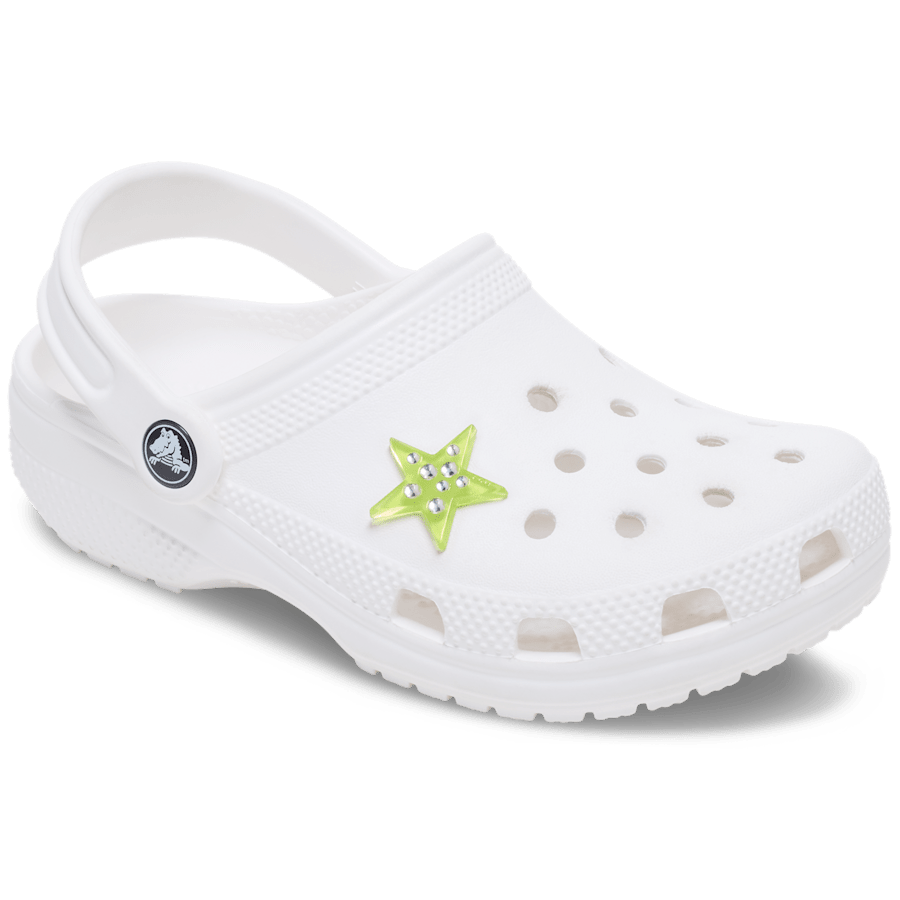 Crocs online | Green Gem Star Jibbitz™ charms