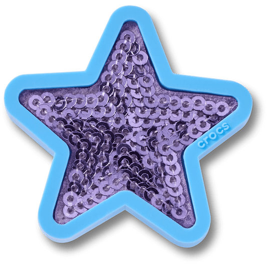 Crocs sale | Purple Sequin Star Jibbitz™ charms