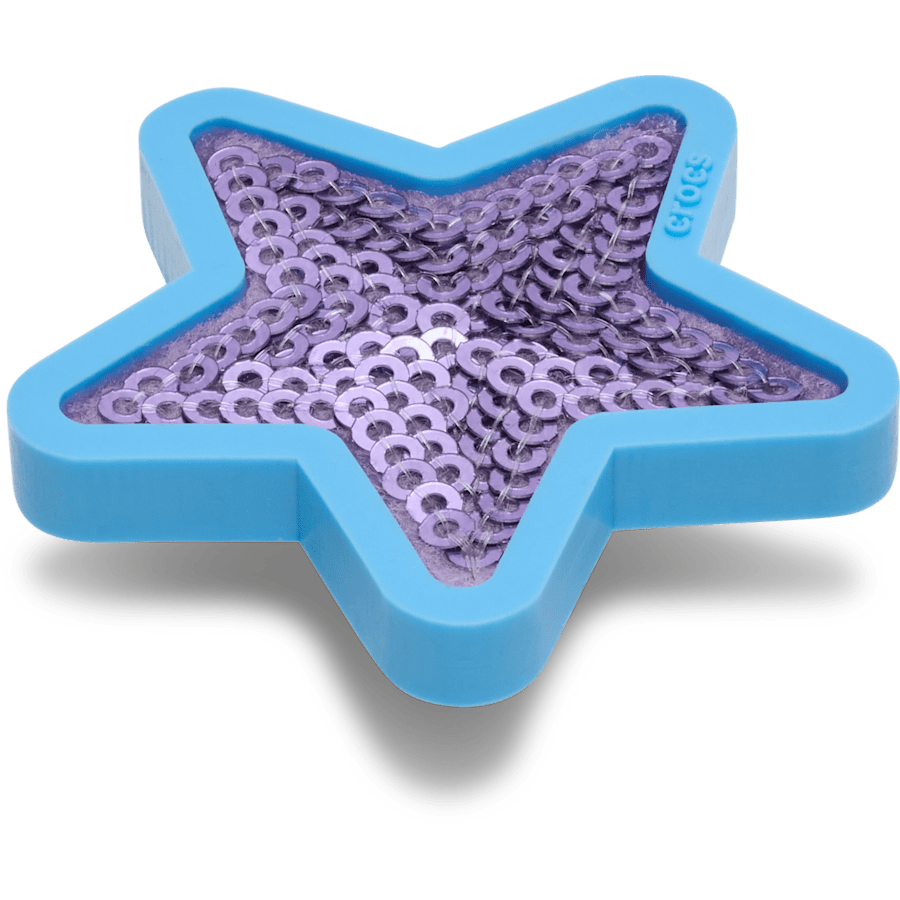 Crocs sale | Purple Sequin Star Jibbitz™ charms