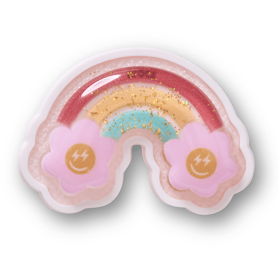 Crocs sale | Squish Filled Daisy Rainbow Jibbitz™ charms