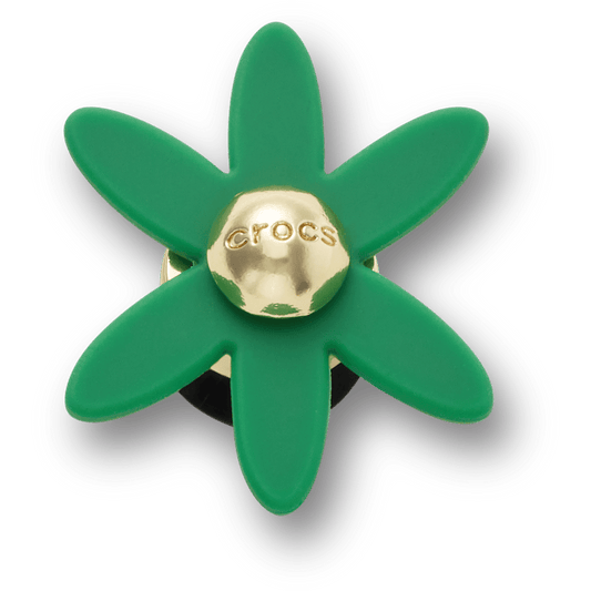 Crocs | Retro Green Spinner Flower Jibbitz™ charms