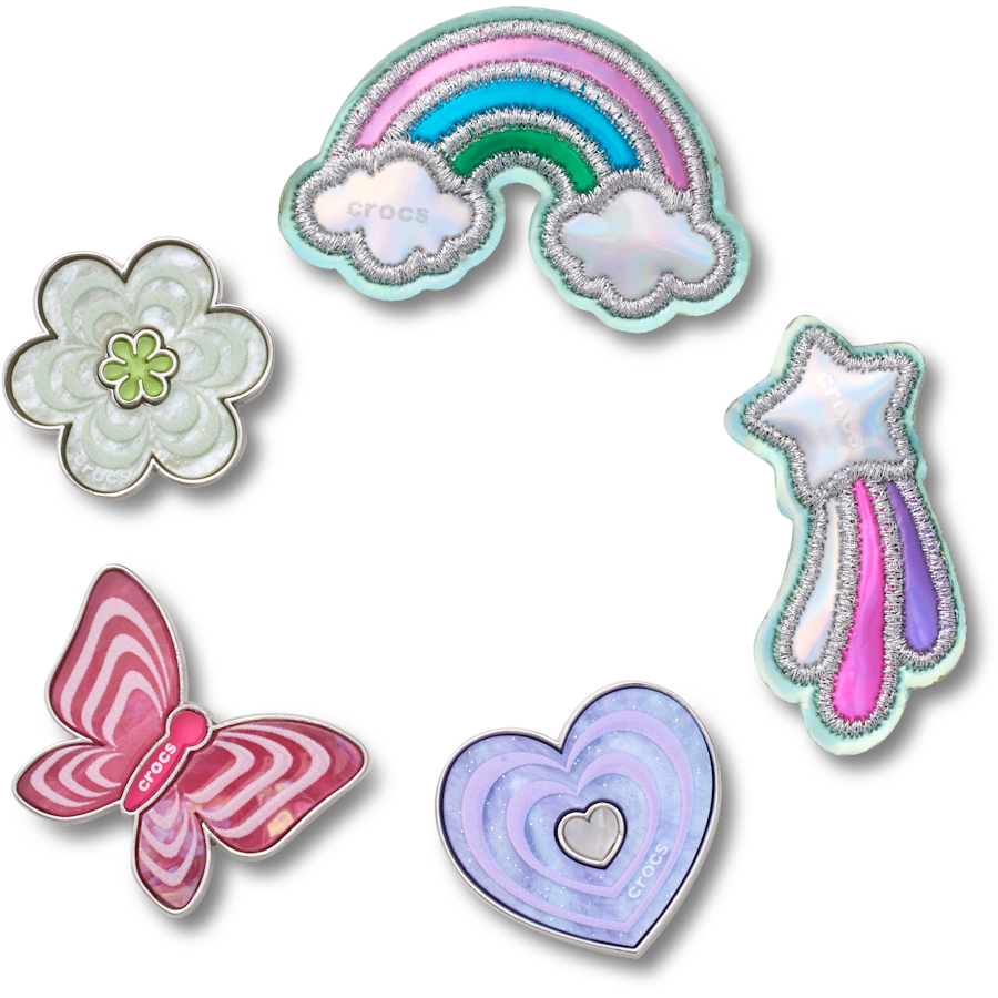 Crocs us | Funky Girly Icons 5 Pack Jibbitz™ charms