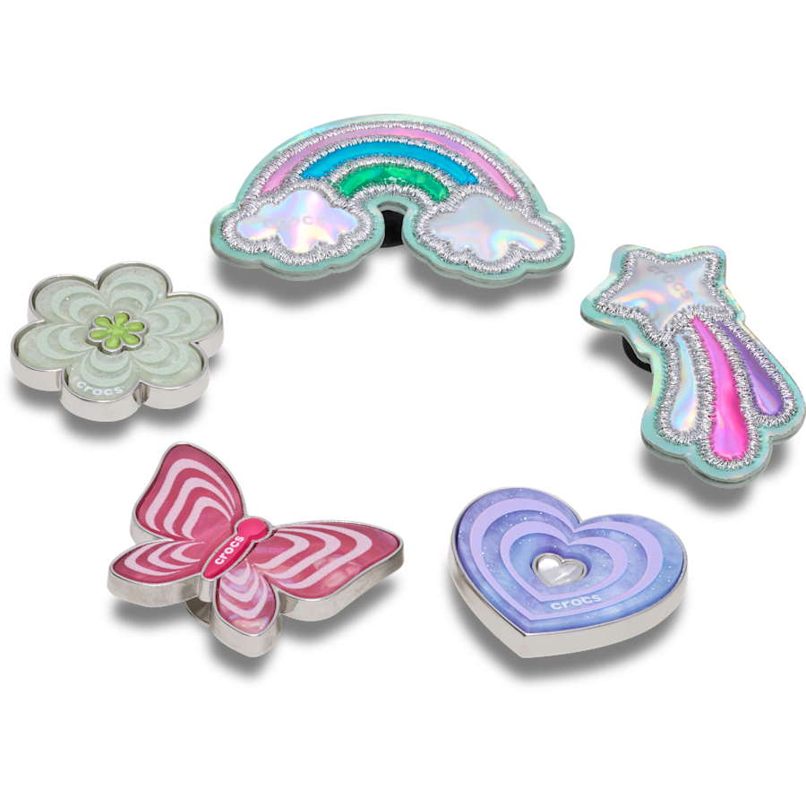 Crocs us | Funky Girly Icons 5 Pack Jibbitz™ charms