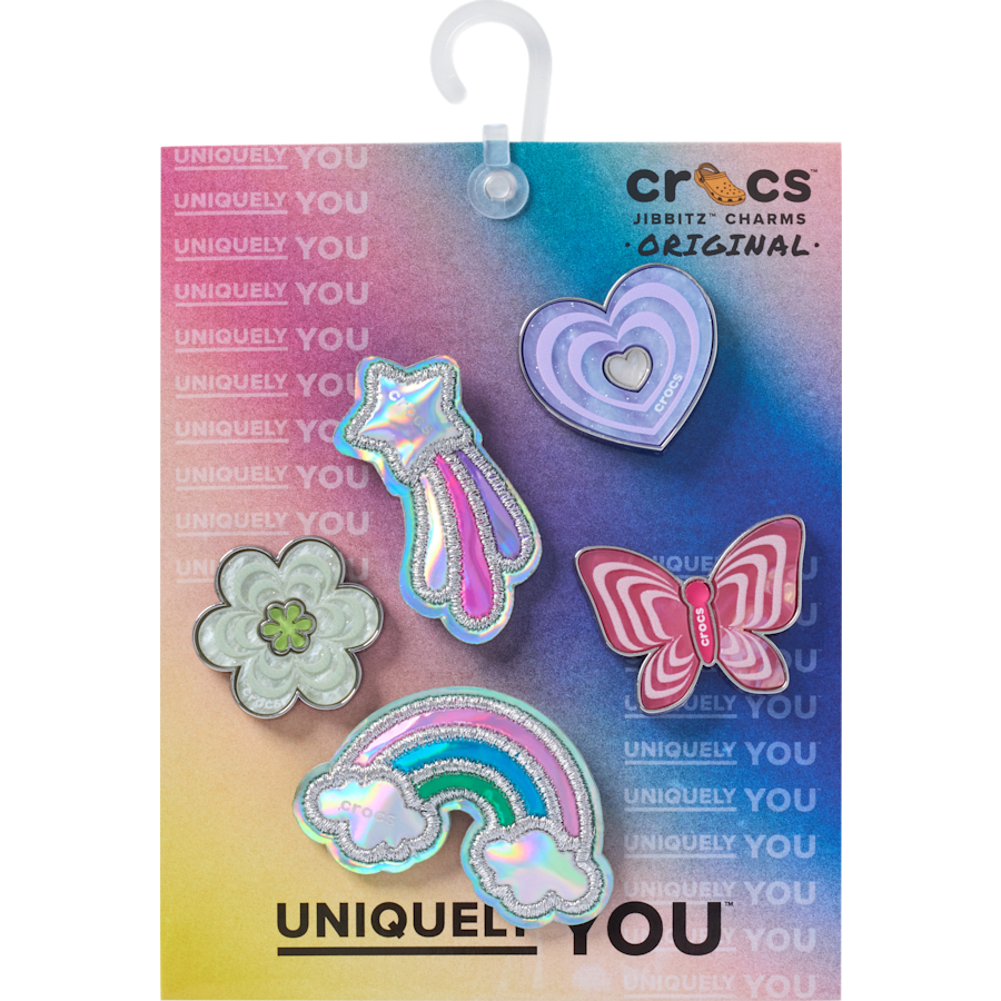 Crocs us | Funky Girly Icons 5 Pack Jibbitz™ charms