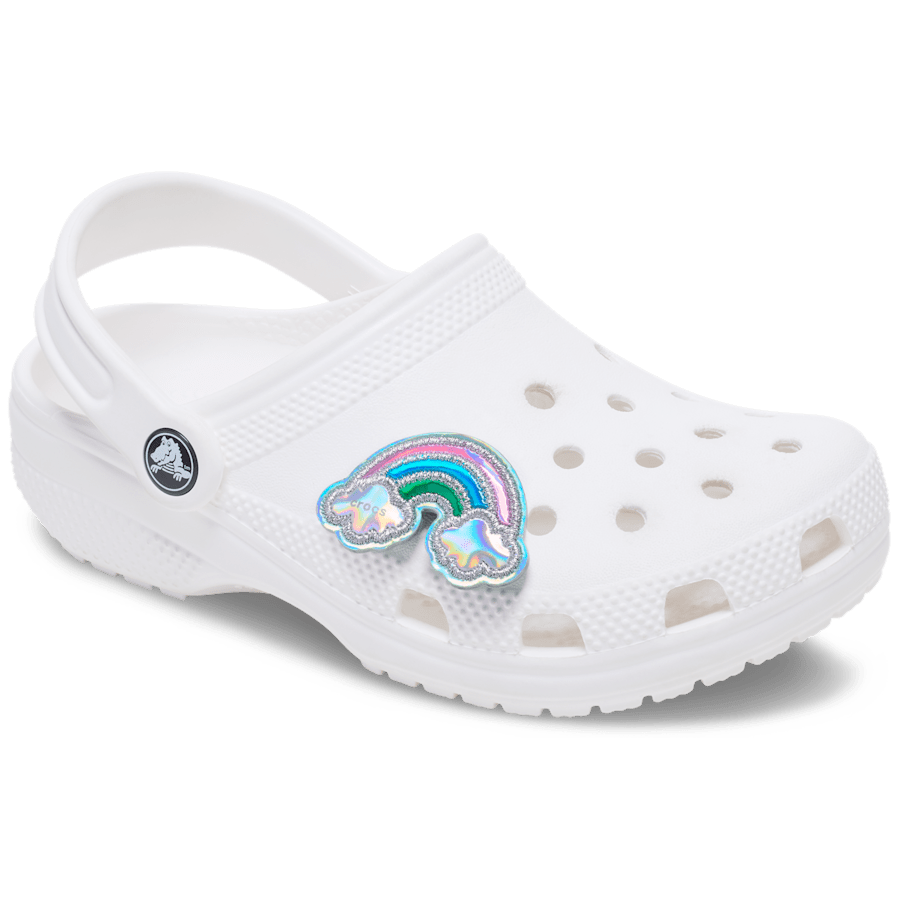 Crocs on sale | Marbled Rainbow Jibbitz™ charms