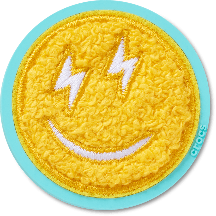 Crocs | Mega Chenille Happy Face Jibbitz™ charms