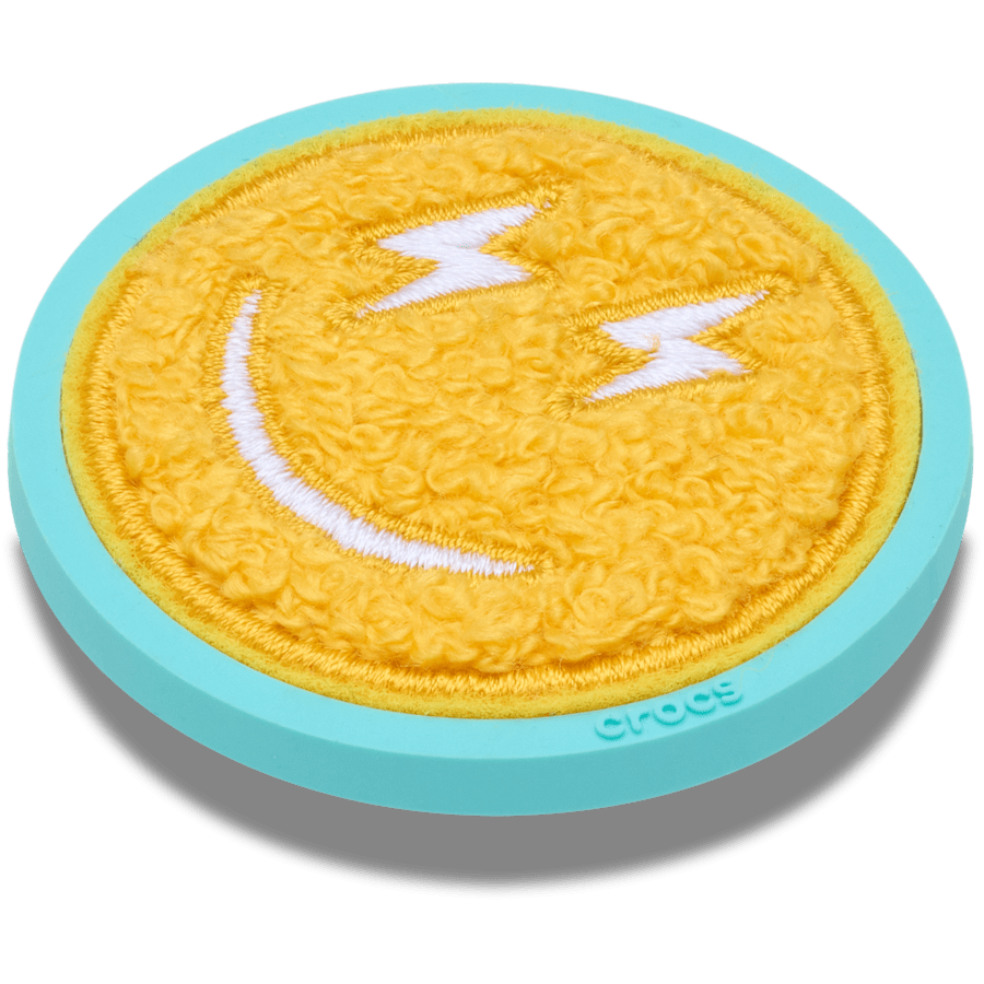 Crocs | Mega Chenille Happy Face Jibbitz™ charms