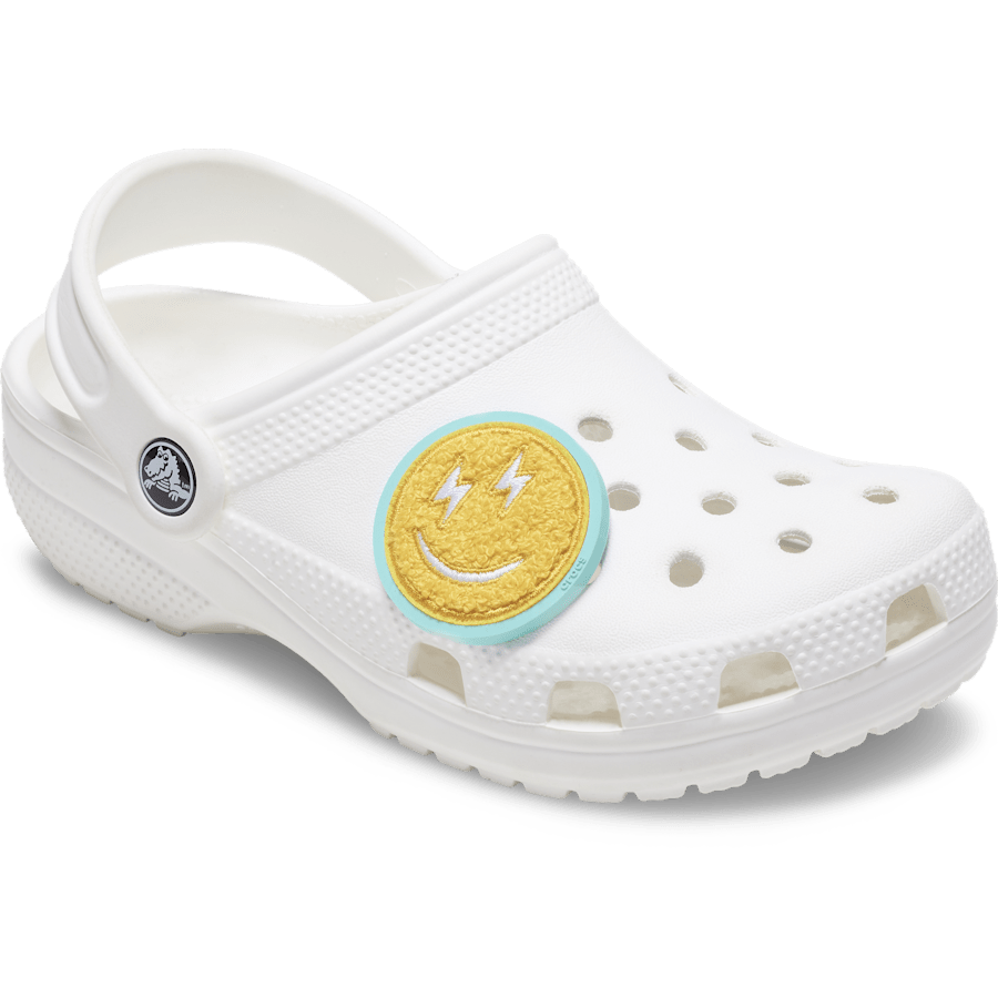 Crocs | Mega Chenille Happy Face Jibbitz™ charms