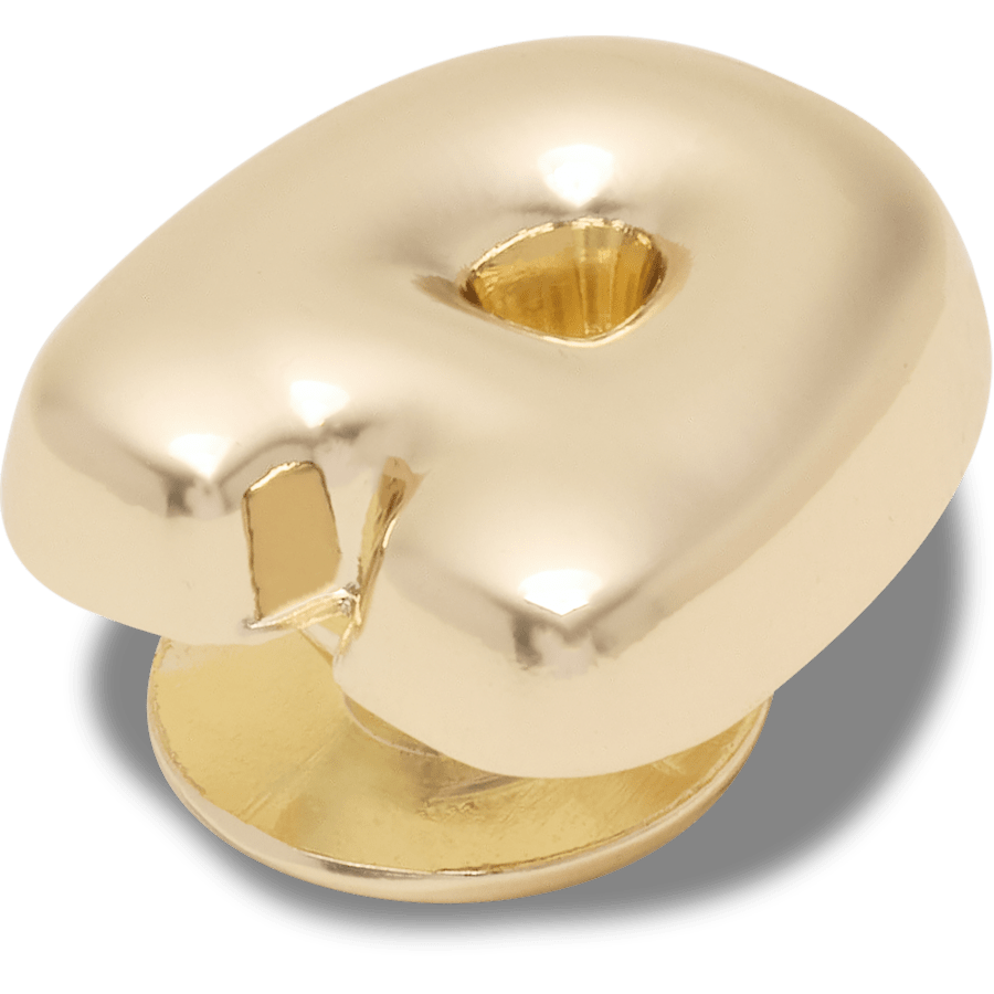 Crocs online | Gold Bubble Letter A Jibbitz™ charms