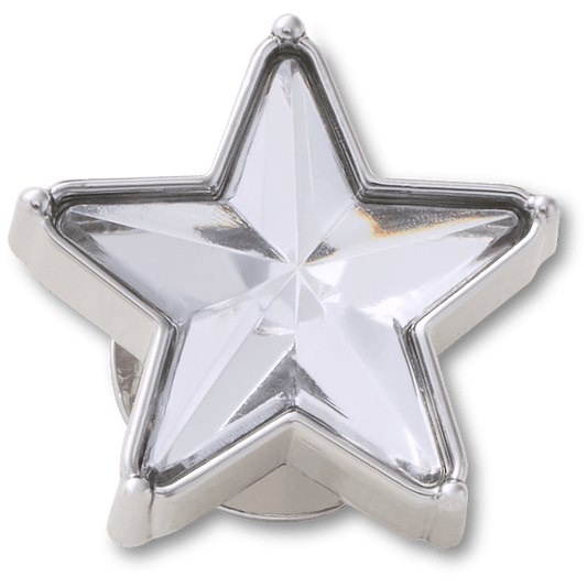 Crocs Discount | Silver Gem Sparkle Star Jibbitz™ charms