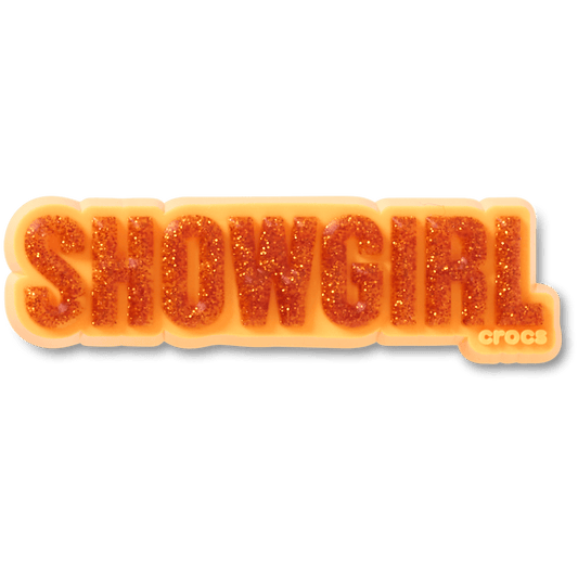 Crocs Discount | Orange Glitter Sign Jibbitz™ charms