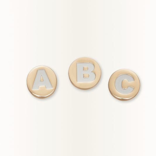 Crocs outlet | Gold Letter A-Z Jibbitz Shoe Charm