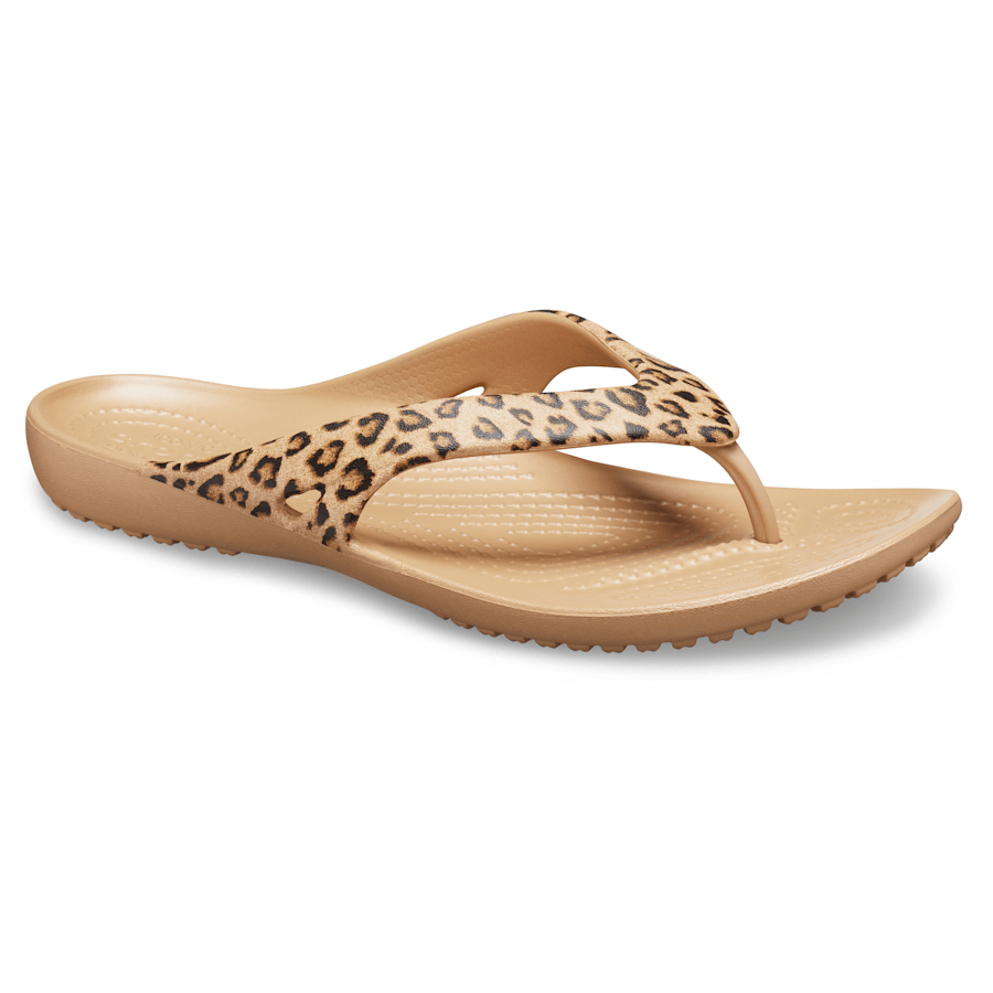 Crocs outlet | Women's Kadee II Leopard Flip