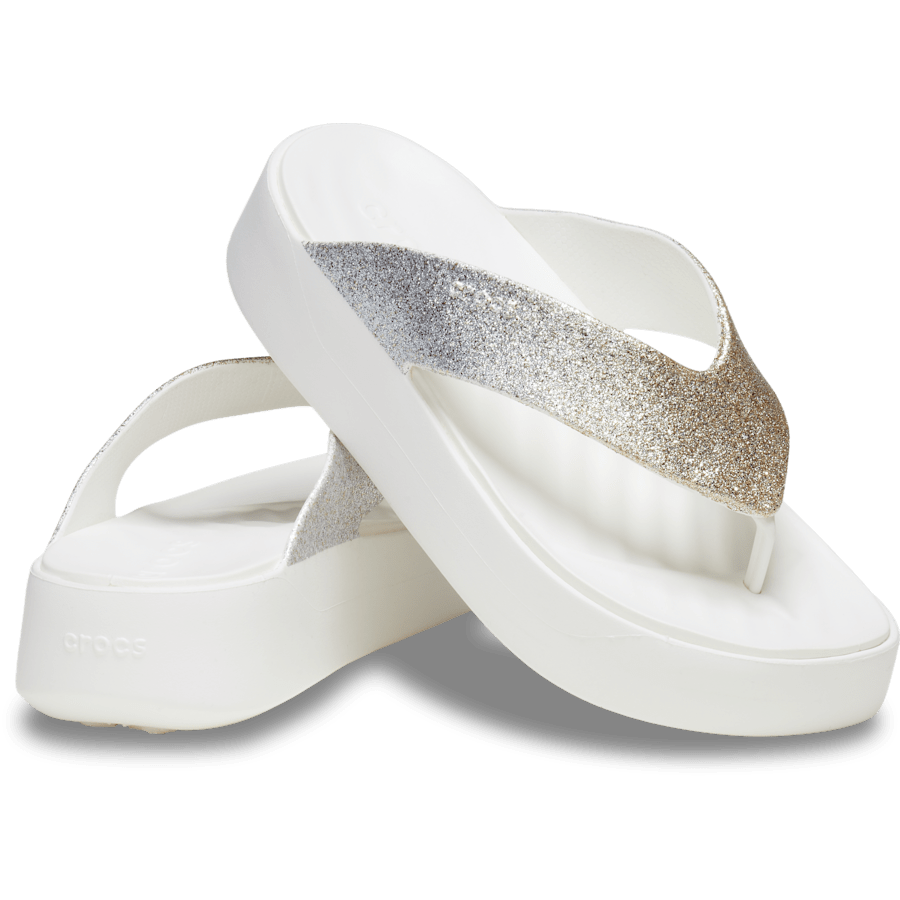 Crocs Discount | Getaway Chunky Glitter Platform Flip