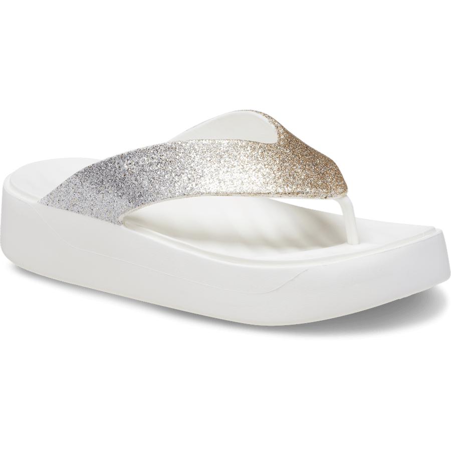 Crocs Discount | Getaway Chunky Glitter Platform Flip