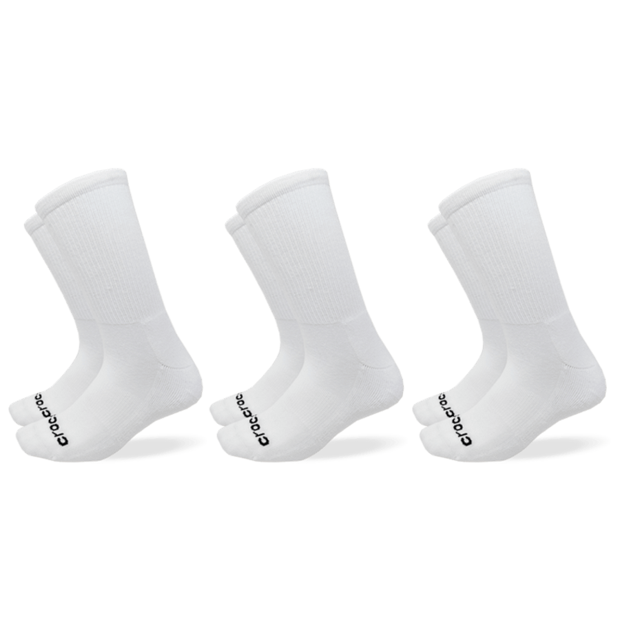 Crocs us | CrocsSocks Crew Texture Logo 3PK