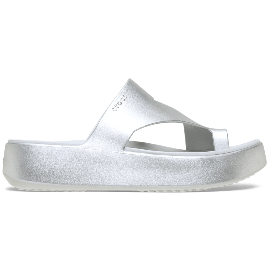 Crocs online | Getaway Metallic Platform Toe Loop