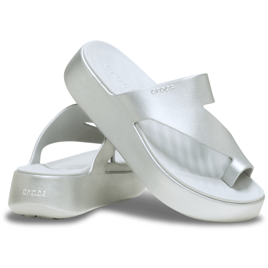 Crocs online | Getaway Metallic Platform Toe Loop