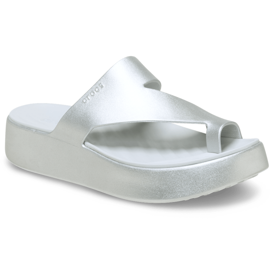 Crocs online | Getaway Metallic Platform Toe Loop