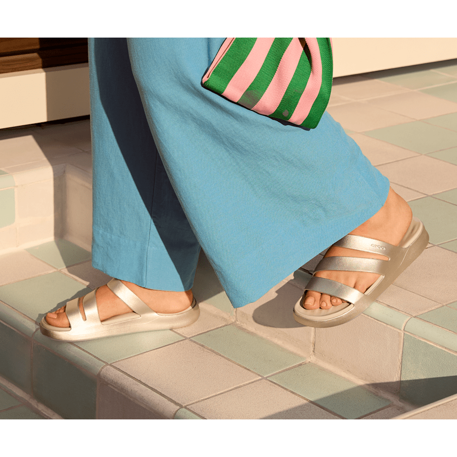 Crocs on sale | Getaway Metallic Strappy