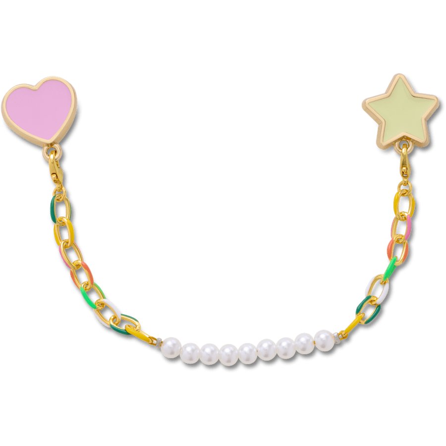 Crocs on sale | Pearl and Rainbow Bag Chain