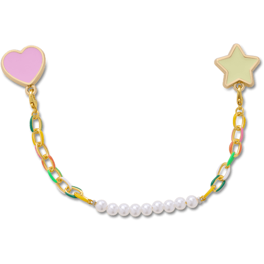 Crocs on sale | Pearl and Rainbow Bag Chain