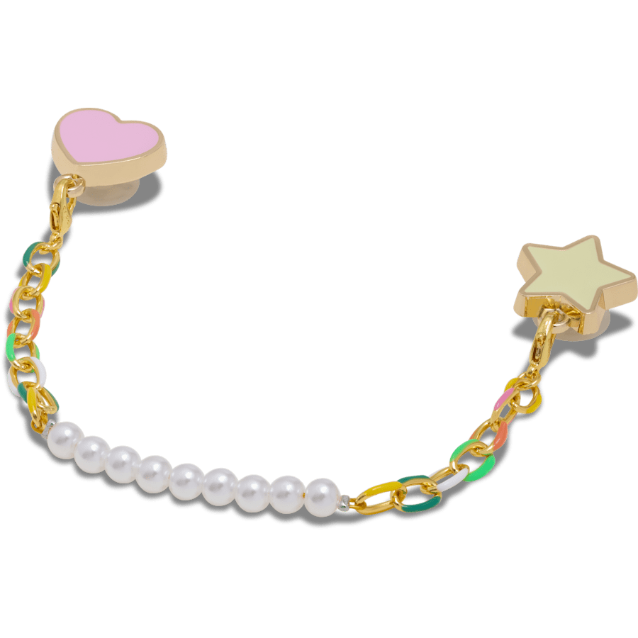 Crocs on sale | Pearl and Rainbow Bag Chain