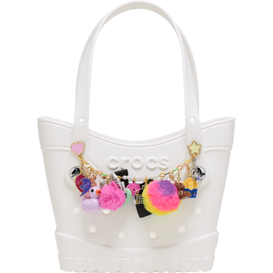 Crocs on sale | Pearl and Rainbow Bag Chain