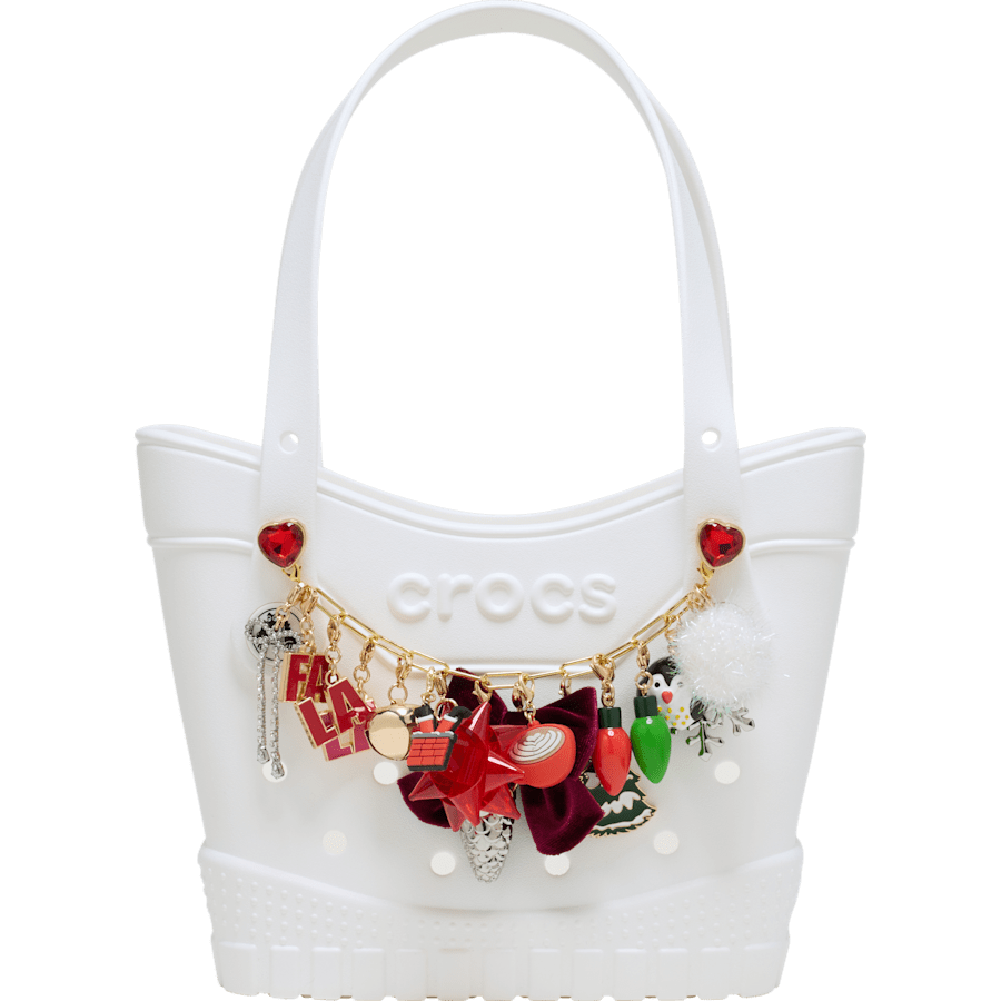 Crocs | Gold Paperclip Bag Chain