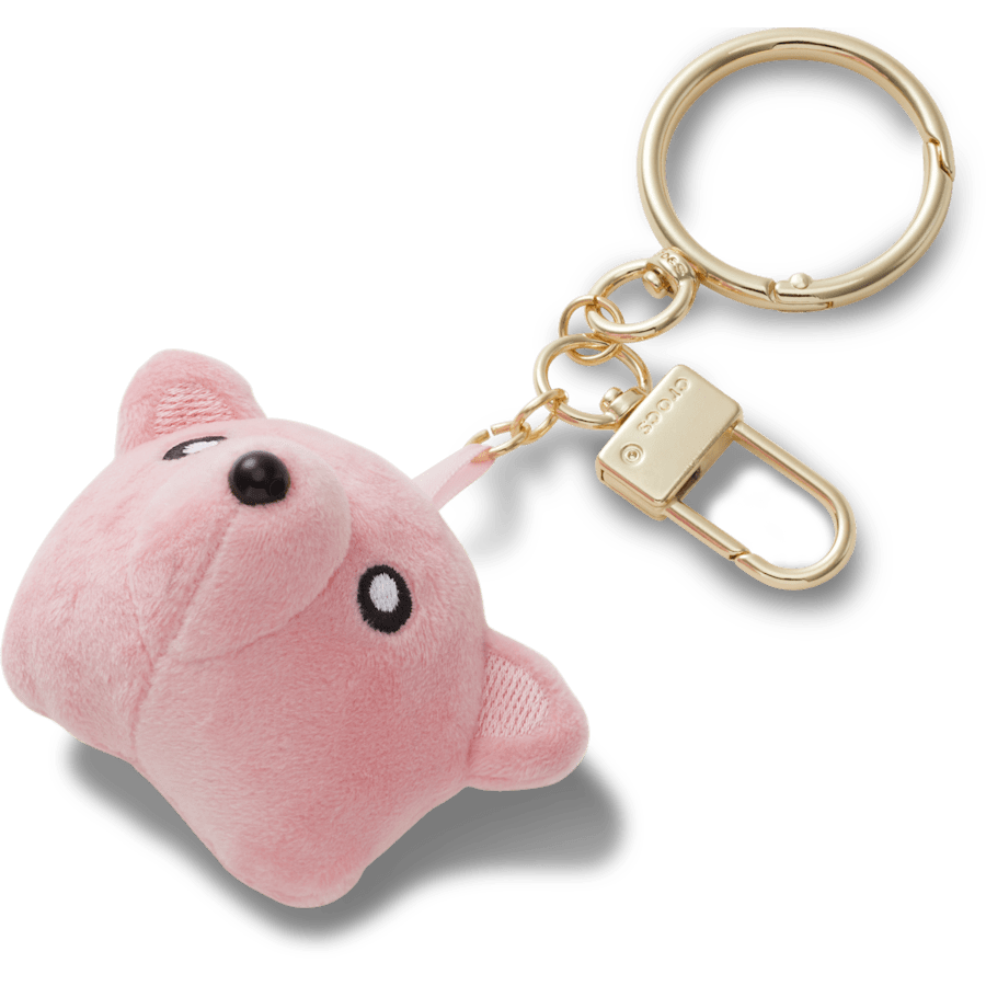 Crocs outlet | Plush Teddy Face Bag Charm