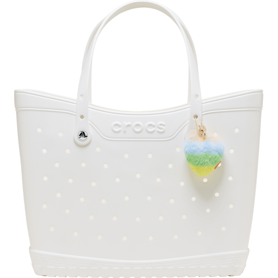 Crocs us | Plush Heart Bag Charm