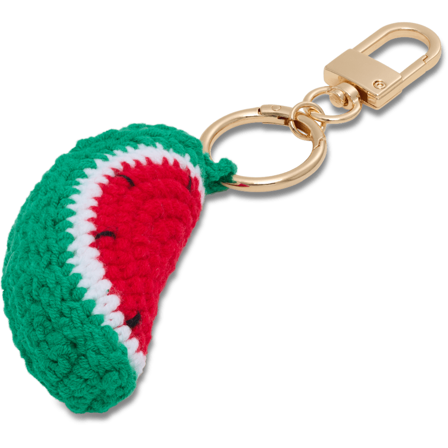 Crocs on sale | Crochet Watermelon Bag Charm