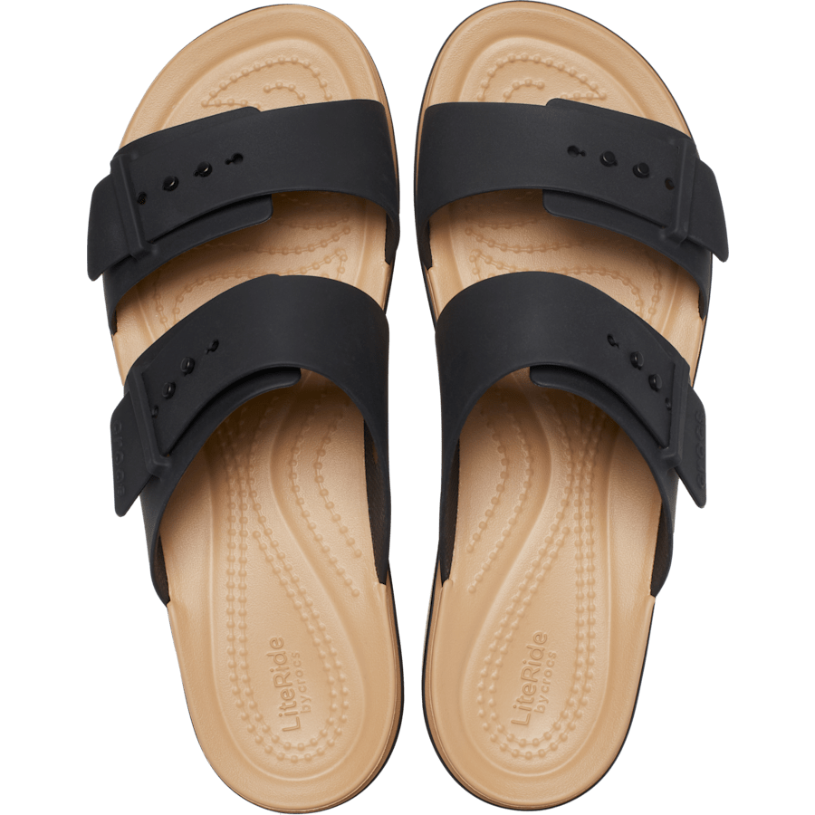 Crocs | Brooklyn Buckle Matte Wrap Low Wedge