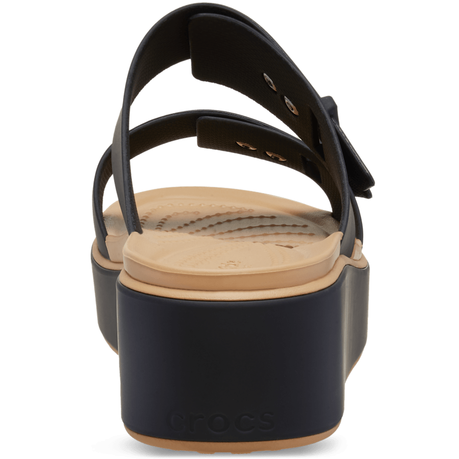 Crocs | Brooklyn Buckle Matte Wrap Low Wedge